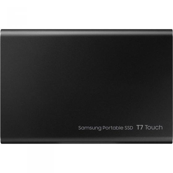 Disco Externo SSD Samsung Portable T7 Touch 1TB/ USB 3.2/ Negro - Imagen 2