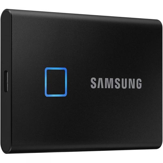Disco Externo SSD Samsung Portable T7 Touch 1TB/ USB 3.2/ Negro - Imagen 4