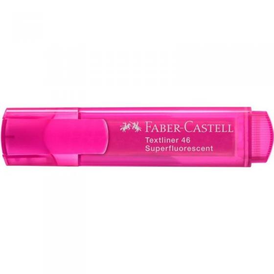 Caja de Marcadores Fluorescentes Faber Castell Textliner 46 154628/ 10 unidades/ Rosas