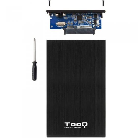 Caja Externa para Disco Duro de 2.5' TooQ TQE-2527B/ USB 3.1