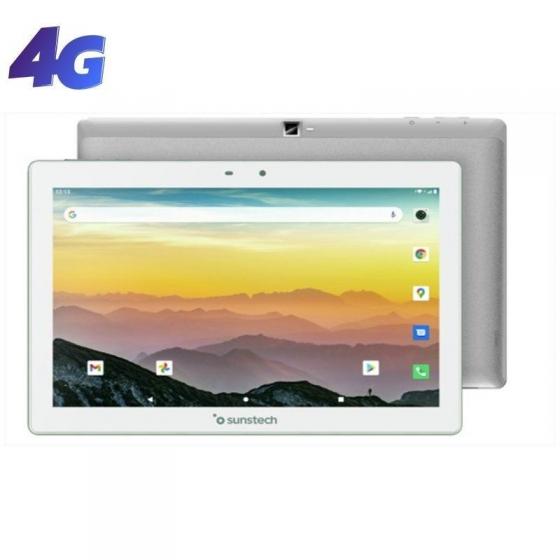 Tablet Sunstech Tab1010 10.1'/ 3GB/ 64GB/ 4G/ Plata - Imagen 1