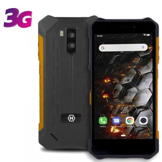Smartphone Ruggerizado Hammer Iron 3 1GB/ 16GB/ 5.5'/ Negro y Naranja - Imagen 1