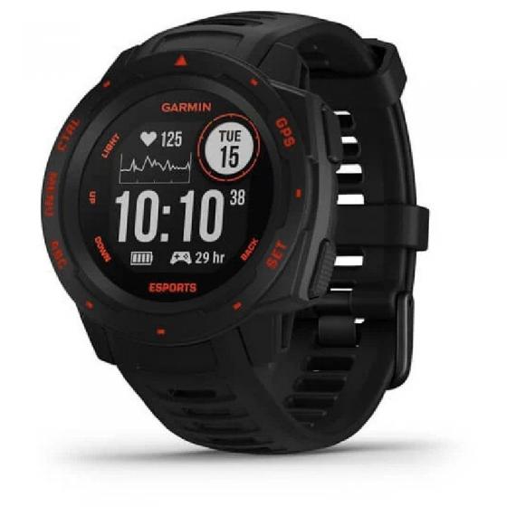 Smartwatch Garmin Instinct Esports/ Notificaciones/ Frecuencia Cardíaca/ GPS/ Negro - Imagen 1