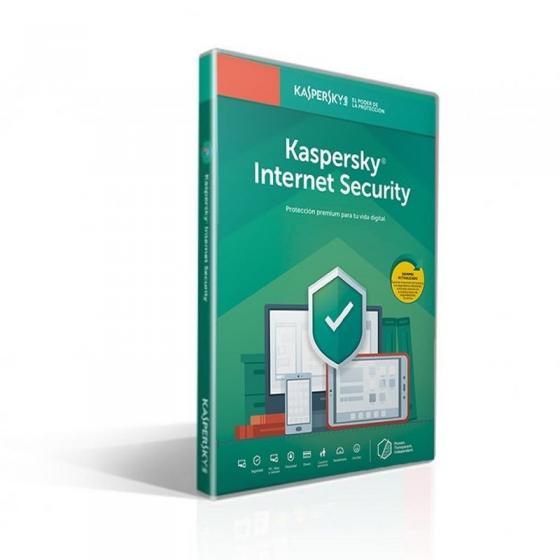 Antivirus Kaspersky Internet Security 2020/ 1 Dispositivo/ 1 Año venta con pc - Imagen 1