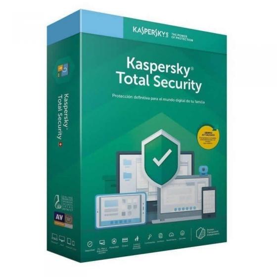 Antivirus Kaspersky Total Security 2020/ 1 Dispositivo/ 1 Año