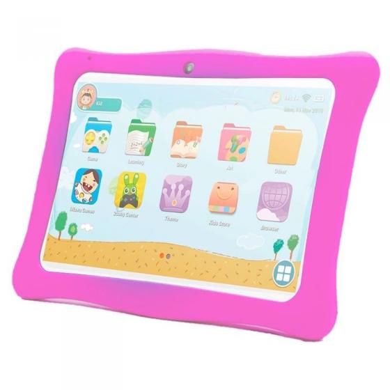Tablet para niños Innjoo K102 10'/ 1GB/ 16GB/ Blanca y Rosa - Imagen 1