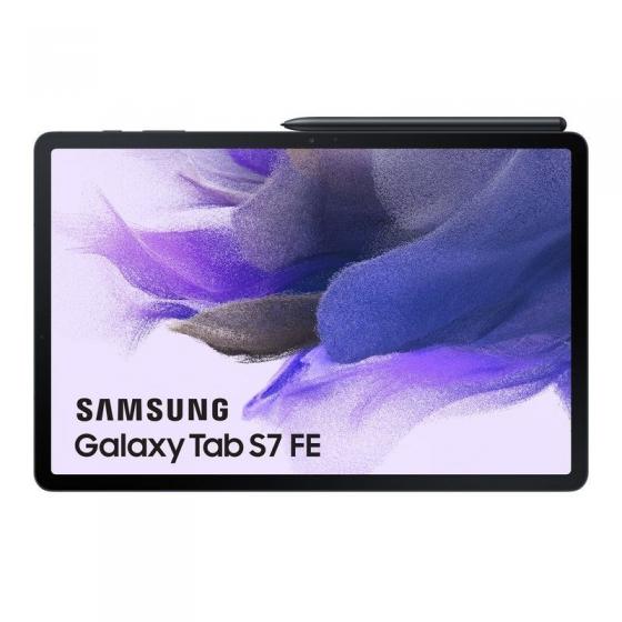 Tablet Samsung Galaxy Tab S7 FE 12.4'/ 4GB/ 64GB/ Negra - Imagen 1