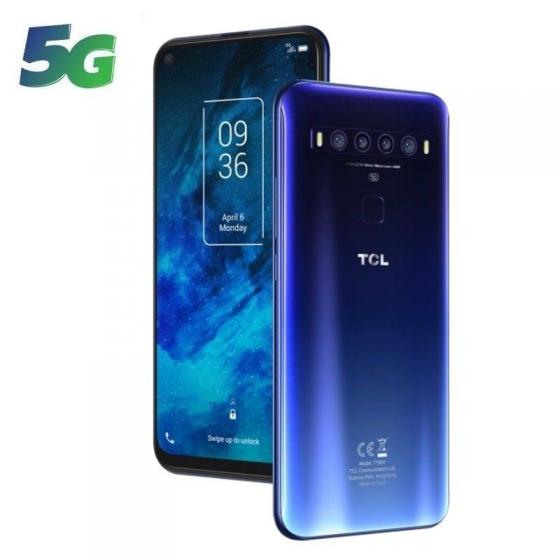 Smartphone TCL 10 6GB/ 128GB/ 6.53'/ 5G/ Azul Cromo