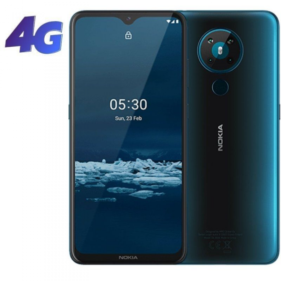 Smartphone Nokia 5.3 3GB/ 64GB/ 6.55'/ Azul Cian