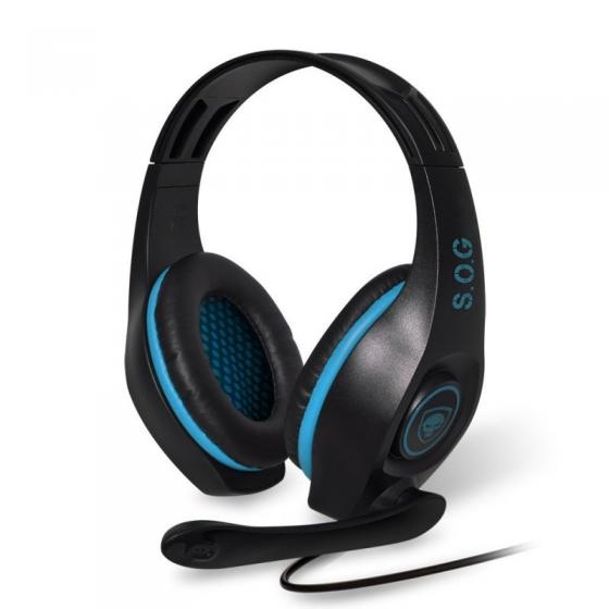 AURICULARES CON MICRÓFONO SPIRIT OF GAMER ELITE-H5 - DRIVERS 40MM - CONECTORES USB / RCA / JACK 3.5 - CABLE 3M