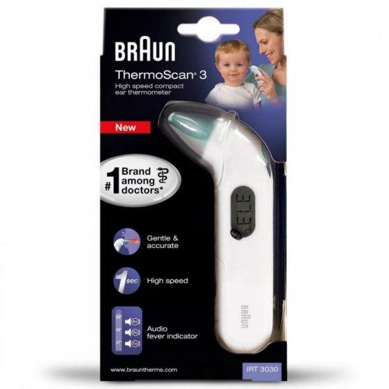 Termómetro Digital Braun ThermoScan 3 - Imagen 1