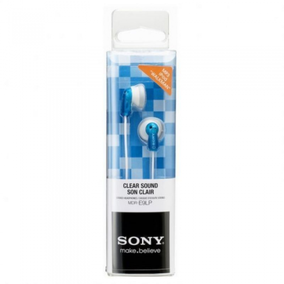 Auriculares Intrauditivos Sony MDR-E9LP/ Jack 3.5/ Azules - Imagen 3