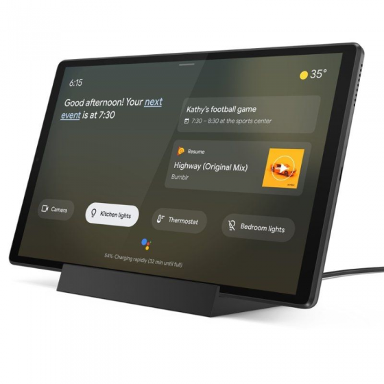 Tablet Lenovo Tab M10 FHD Plus (2nd Gen) 10.3'/ 4GB/ 64GB/ Gris Acero/ Incluye estación de carga Inteligente