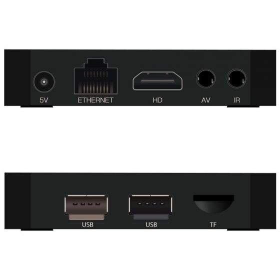 ANDROID TV BOX SVEON SBX600 - FULL HD - QC 2GHZ - 8GB - 1GB RAM - HDMI - LAN - WIFI B/G/N - RANURA SD - ANDROID 7.1.2 - MINI TEC