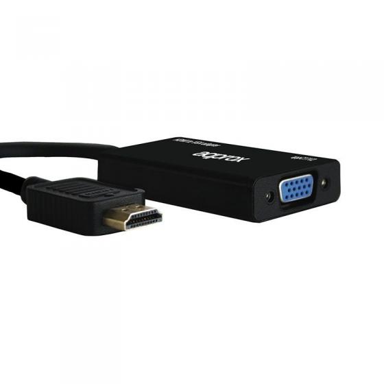 ADAPTADOR APPROX APPC11V2 HDMI A VGA - HDMI MACHO/VGA HEMBRA - DEFINICIÓN HASTA 1080P - 2 CANALES AUDIO - COMPATIBLE HDMI 1.4 - 