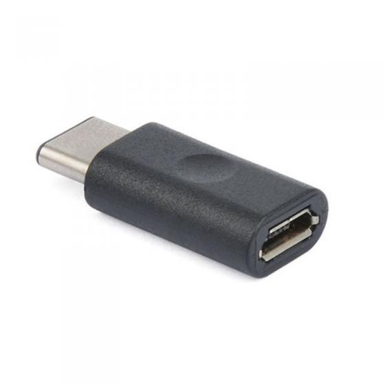 ADAPTADOR USB FONESTAR 7974-C - CONECTORES TIPO USB-C MACHO-MICRO USB B HEMBRA - 480MBPS - NEGRO - Imagen 1