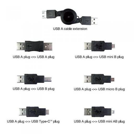 Adaptador Vivanco 45259/ 7x USB Macho - USB Macho - Imagen 1