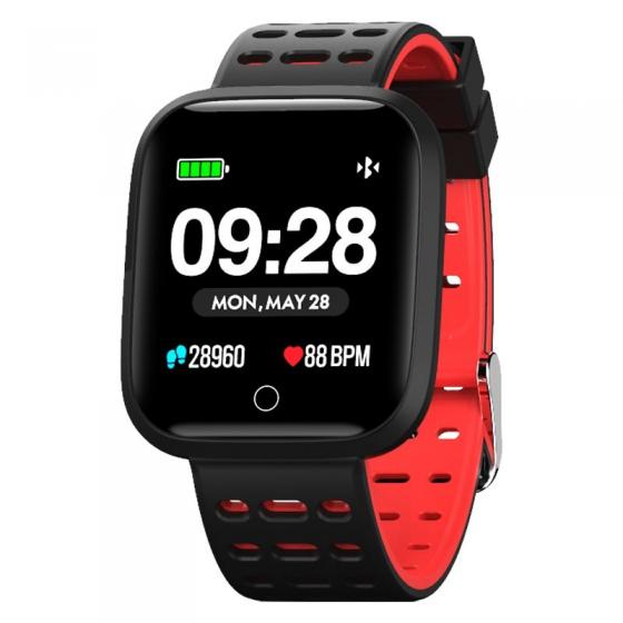 Smartwatch Innjoo Sportwatch/ Notificaciones/ Frecuencia Cardíaca/ Rojo