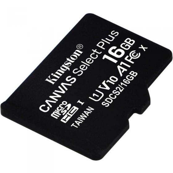 TARJETA MICROSD HC KINGSTON CANVAS SELECT PLUS - 16GB - CLASE 10 - 100MB/S - Imagen 1