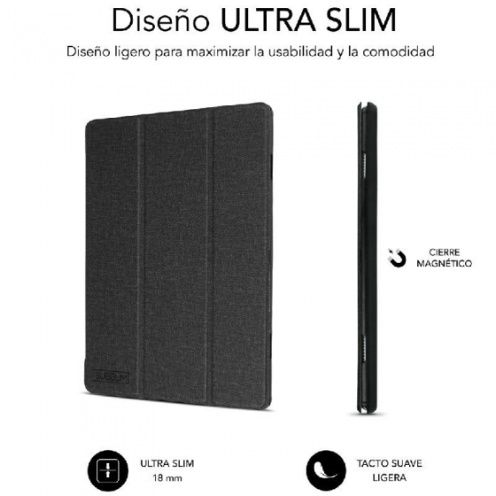 Funda Subblim CST-5SC110 Shock Case para Tablet Lenovo M10 FHD Plus TB-X606 de 10.3'/ Negra