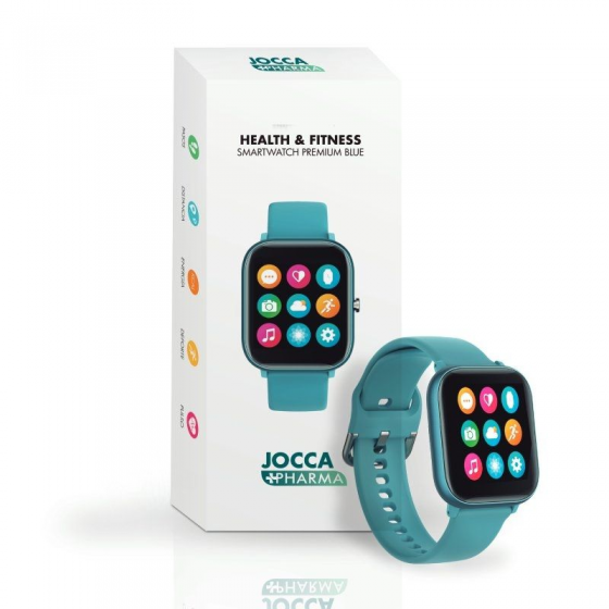 Smartwatch Jocca Pharma JP047A/ Notificaciones/ Frecuencia Cardíaca/ Azul