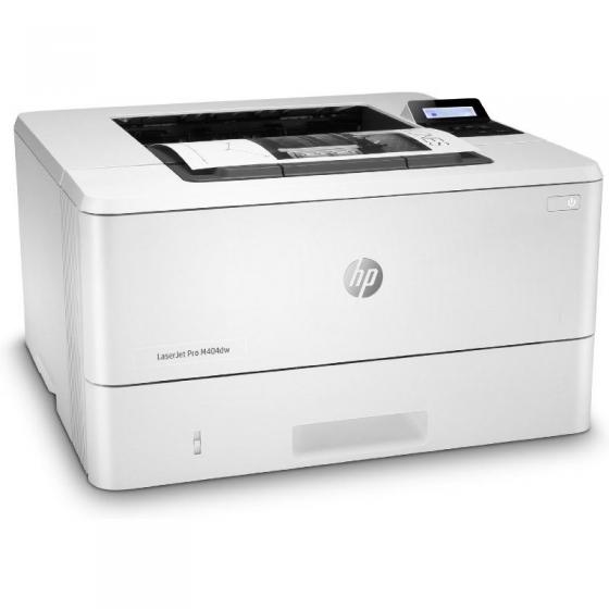 Impresora Láser Monocromo HP Laserjet Pro M404DW WiFi/ Dúplex/ Blanca - Imagen 1