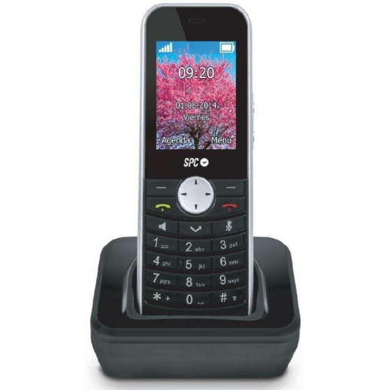 Teléfono Móvil SPC 2301N para Personas Mayores/ Negro - Imagen 1