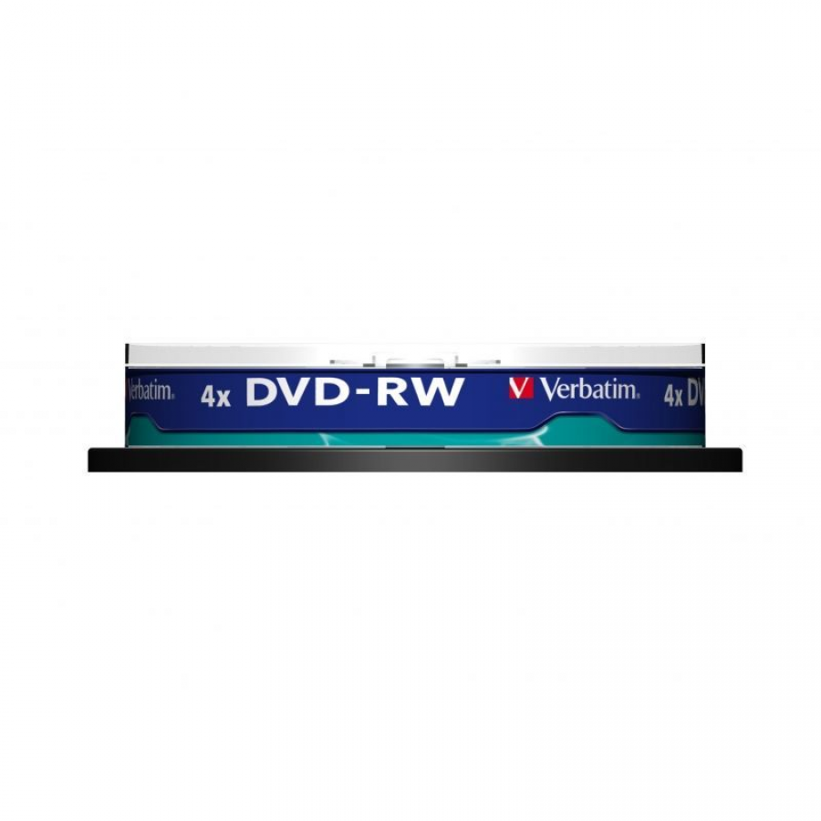 DVD-R RW Verbatim SERL 4X/ Tarrina-10uds - Imagen 2