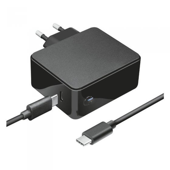 Cargador de Portátil Trust 23418 Para Apple/ 61W/ Automático/ USB Tipo-C/ Voltaje 5-20V